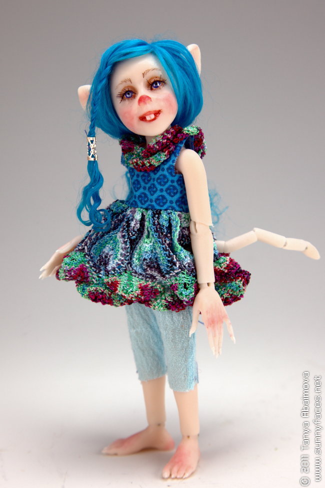 River - One-Of-A-Kind Doll by Tanya Abaimova. Ball-Jointed Dolls Gallery 