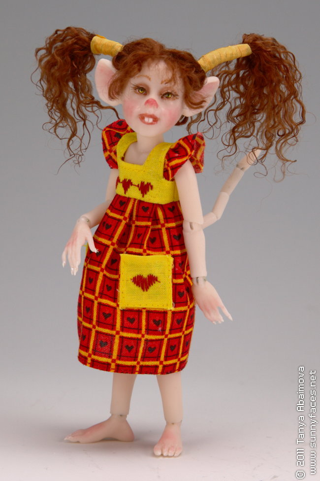 Cookie - One-Of-A-Kind Doll by Tanya Abaimova. Ball-Jointed Dolls Gallery 
