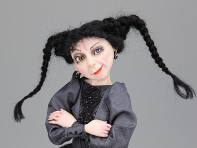 Belladonna - One-of-a-kind Art Doll by Tanya Abaimova