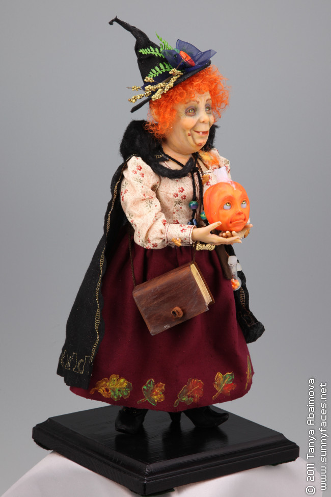 Halloween Welcome - One-Of-A-Kind Doll by Tanya Abaimova. Characters Gallery 