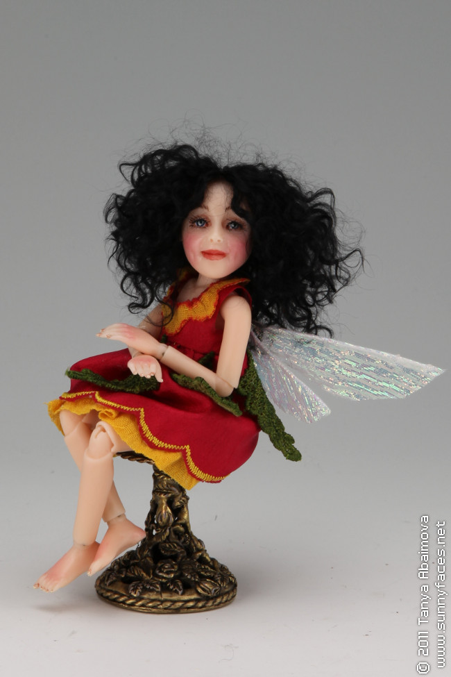 Camelia - One-Of-A-Kind Doll by Tanya Abaimova. Ball-Jointed Dolls Gallery 