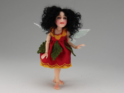 Camelia - One-of-a-kind Art Doll by Tanya Abaimova