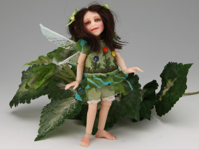 Forest - One-of-a-kind Art Doll by Tanya Abaimova
