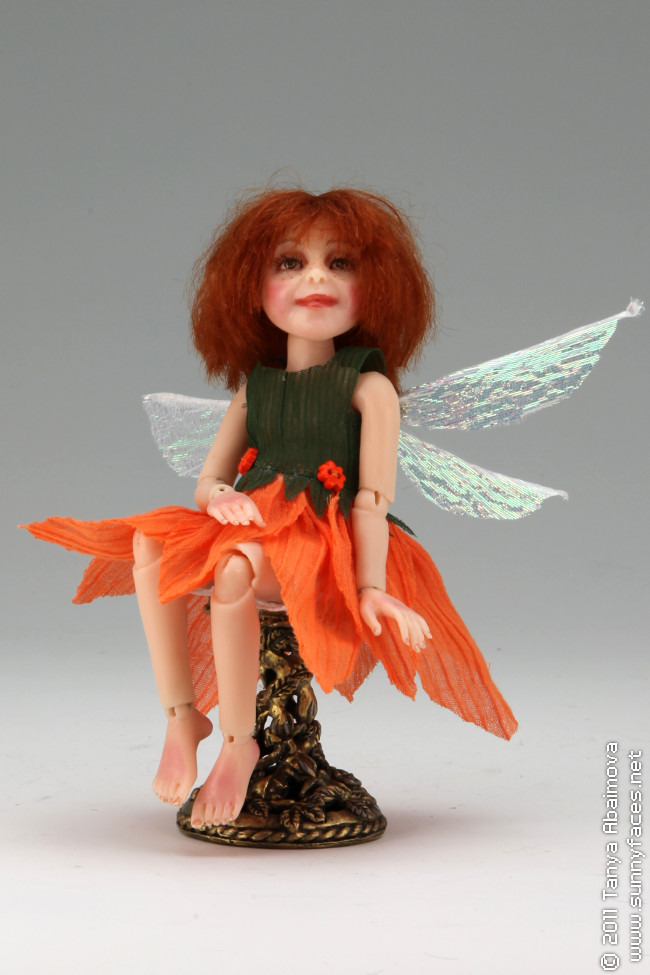 Daylily - One-Of-A-Kind Doll by Tanya Abaimova. Ball-Jointed Dolls Gallery 