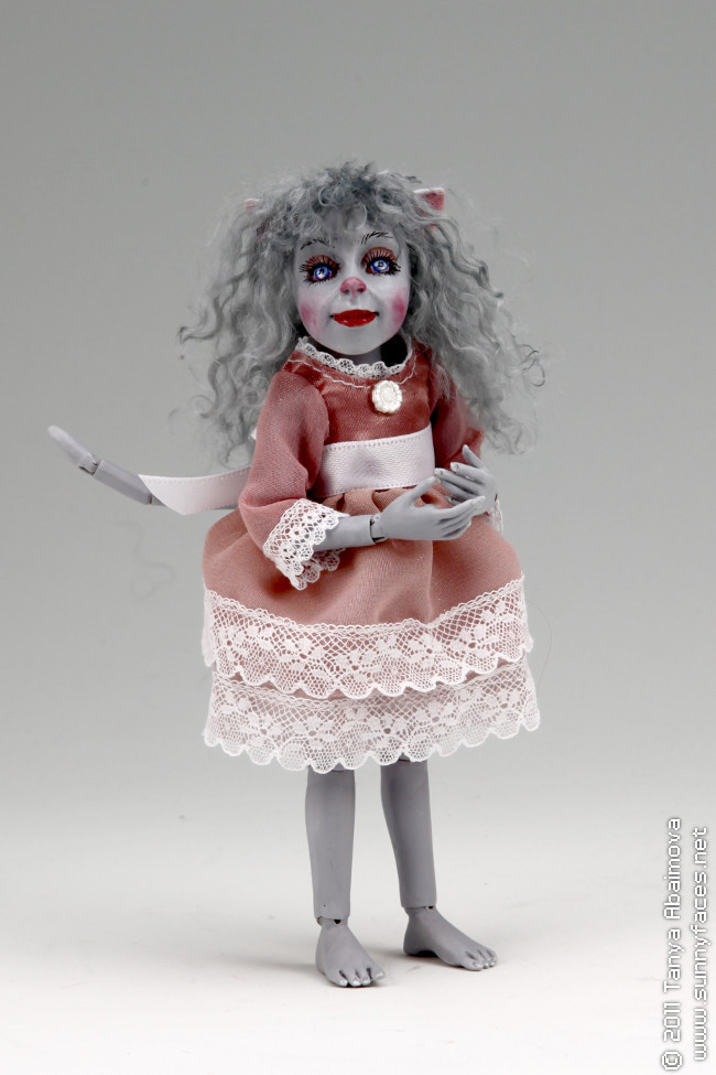 Rosy - One-Of-A-Kind Doll by Tanya Abaimova. Ball-Jointed Dolls Gallery 