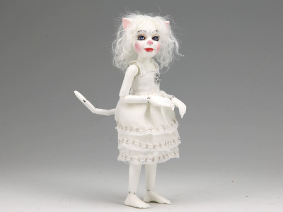 Snowflake - One-of-a-kind Art Doll by Tanya Abaimova