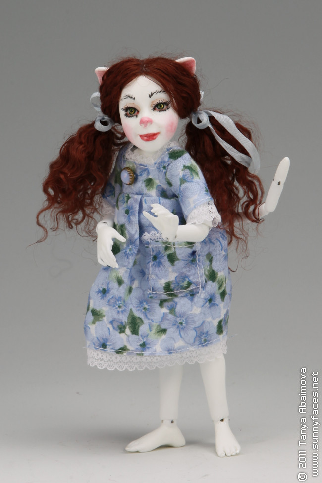 Flower - One-Of-A-Kind Doll by Tanya Abaimova. Ball-Jointed Dolls Gallery 