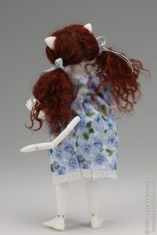 Flower - One-Of-A-Kind Doll by Tanya Abaimova. Ball-Jointed Dolls Gallery 