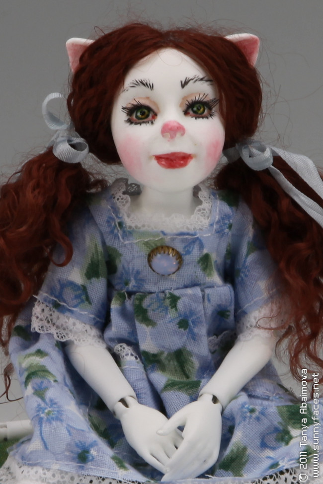 Flower - One-Of-A-Kind Doll by Tanya Abaimova. Ball-Jointed Dolls Gallery 