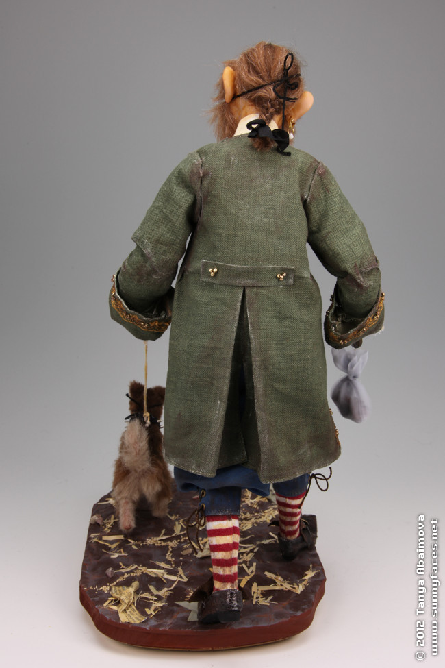 Pirate's Best Friend - One-Of-A-Kind Doll by Tanya Abaimova. Characters Gallery 