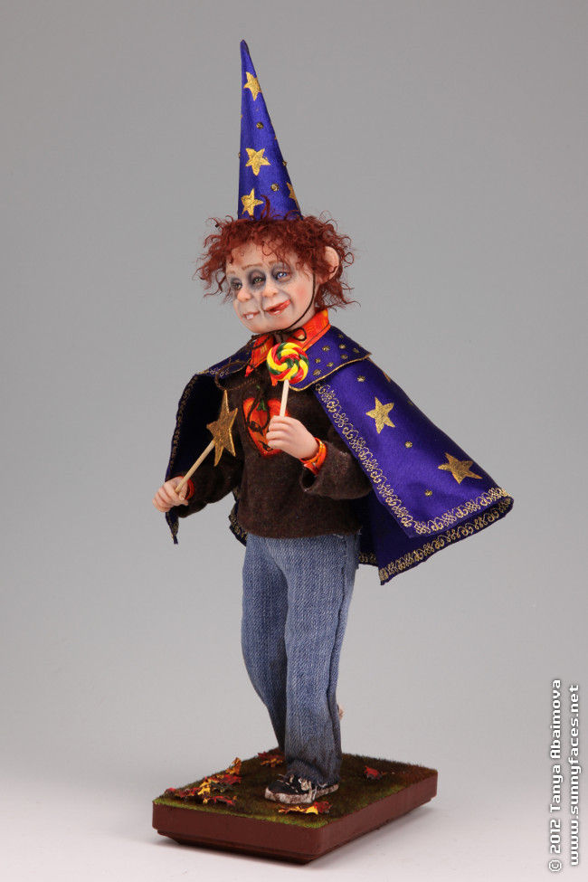 Tim and Tom's Halloween Magic - One-Of-A-Kind Doll by Tanya Abaimova. Characters Gallery 