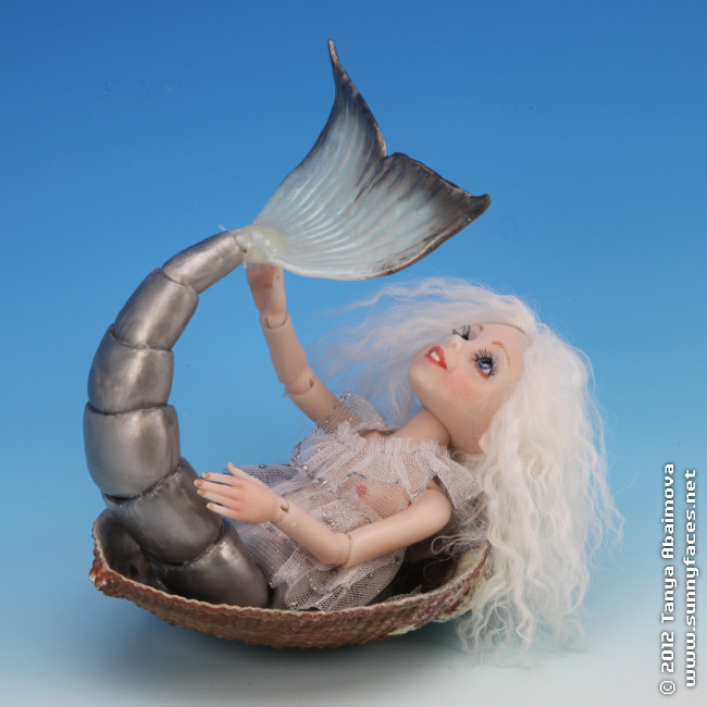 Pearl - One-Of-A-Kind Doll by Tanya Abaimova. Ball-Jointed Dolls Gallery 