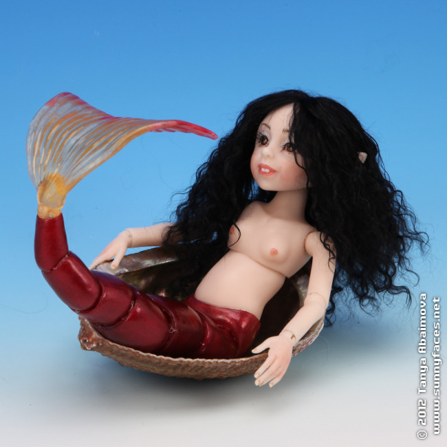 Coral - One-Of-A-Kind Doll by Tanya Abaimova. Ball-Jointed Dolls Gallery 