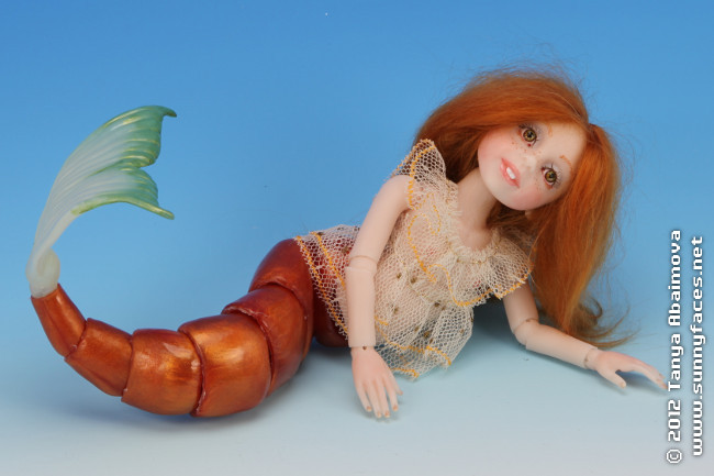 Goldie - One-Of-A-Kind Doll by Tanya Abaimova. Ball-Jointed Dolls Gallery 