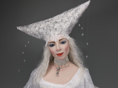 Winter Dream - One-of-a-kind Art Doll by Tanya Abaimova