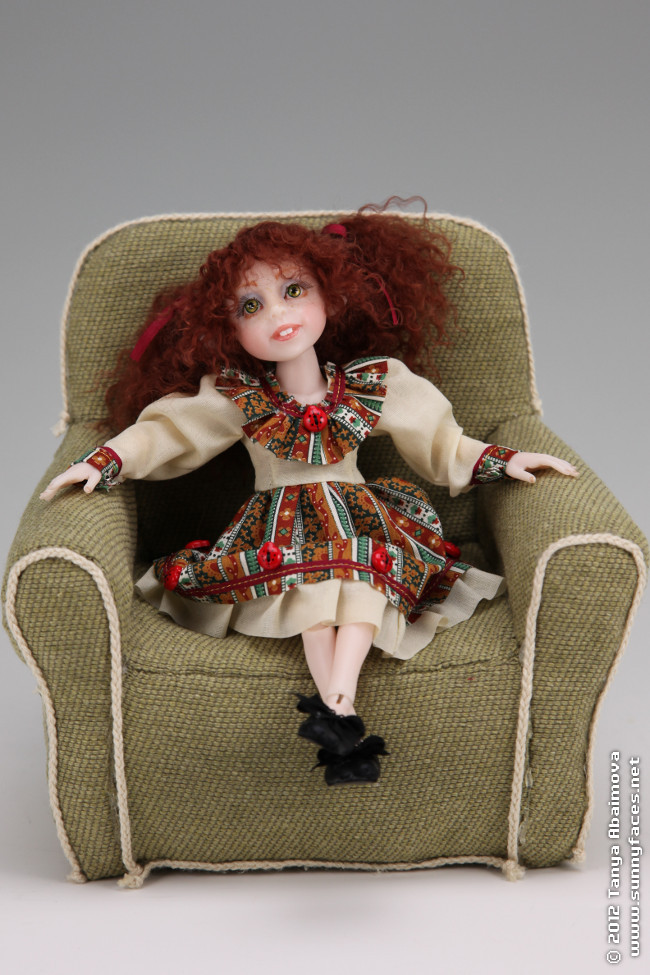 Matilda - One-Of-A-Kind Doll by Tanya Abaimova. Ball-Jointed Dolls Gallery 