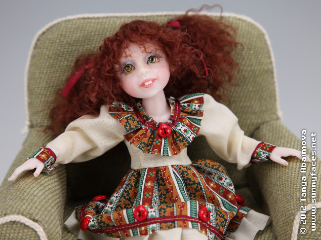 Matilda - One-Of-A-Kind Doll by Tanya Abaimova. Ball-Jointed Dolls Gallery 