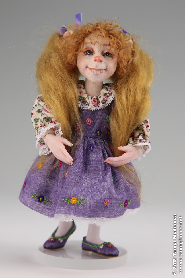 Joy - One-Of-A-Kind Doll by Tanya Abaimova. Creatures Gallery 