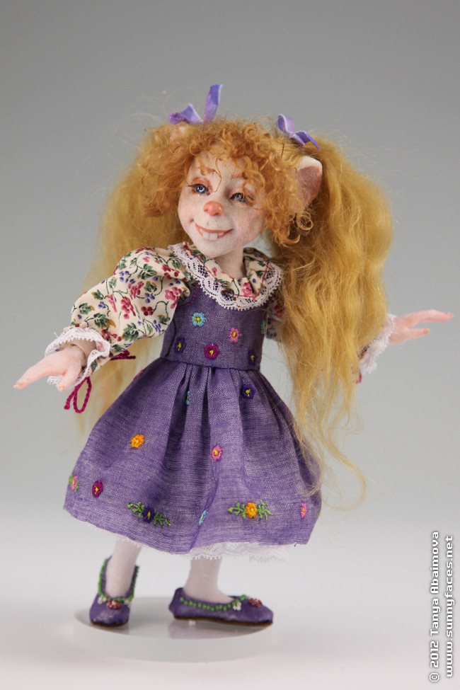 Joy - One-Of-A-Kind Doll by Tanya Abaimova. Creatures Gallery 