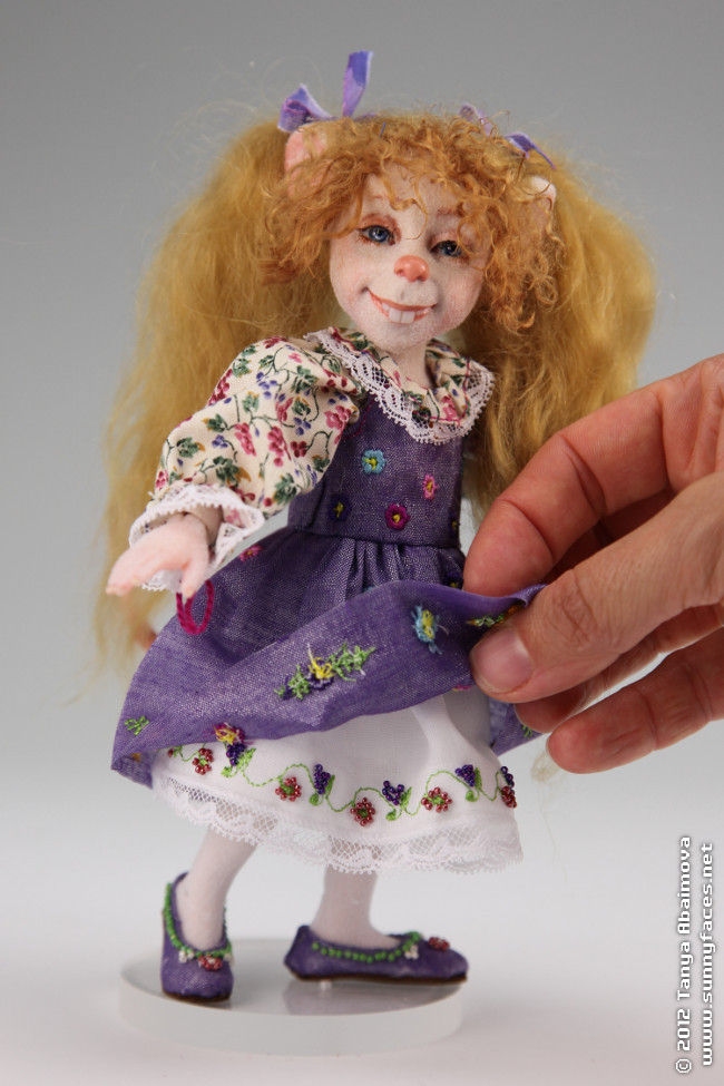 Joy - One-Of-A-Kind Doll by Tanya Abaimova. Creatures Gallery 