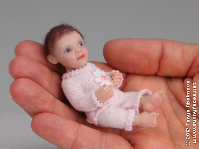 Cutie Pie - One-Of-A-Kind Doll by Tanya Abaimova. Characters Gallery 