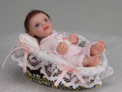 Cutie Pie - One-of-a-kind Art Doll by Tanya Abaimova