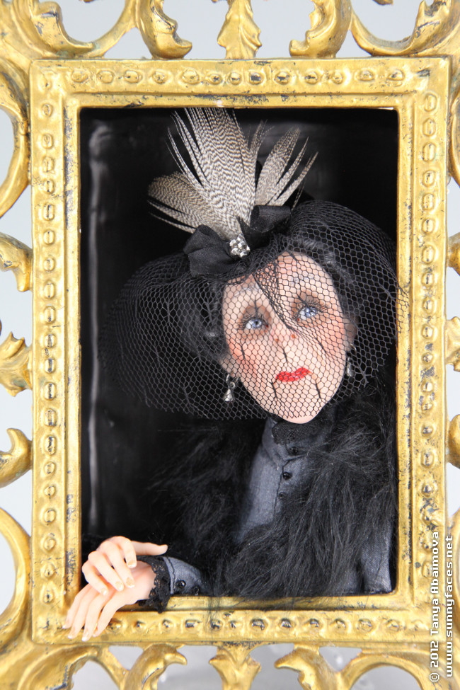 Lady In Grey - One-Of-A-Kind Doll by Tanya Abaimova. Characters Gallery 