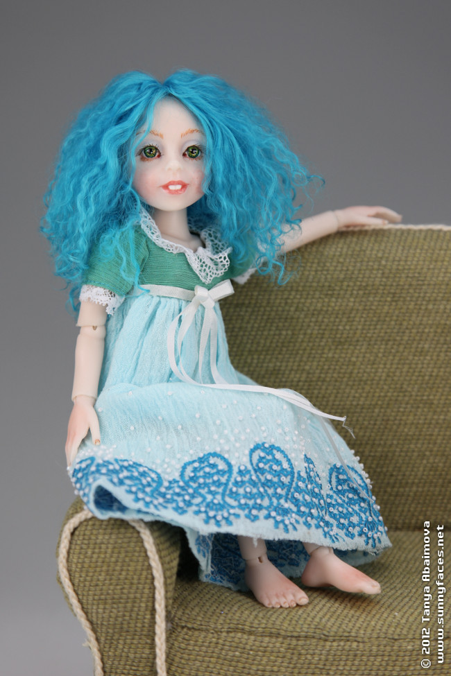 Little Cloud - One-Of-A-Kind Doll by Tanya Abaimova. Ball-Jointed Dolls Gallery 