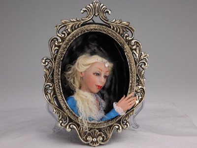 Framed Beauty - One-of-a-kind Art Doll by Tanya Abaimova