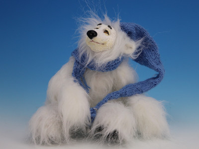 Snow - One-of-a-kind Art Doll by Tanya Abaimova