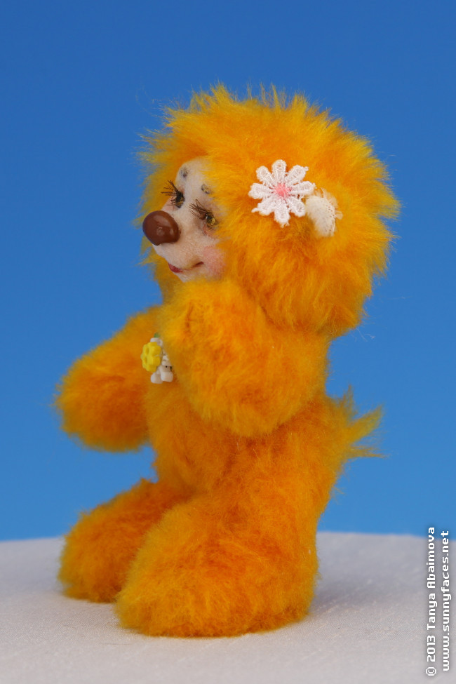 Daisy - One-Of-A-Kind Doll by Tanya Abaimova. Soft Sculptures Gallery 