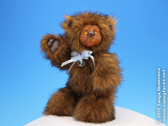 Tobby - One-Of-A-Kind Doll by Tanya Abaimova. Soft Sculptures Gallery 