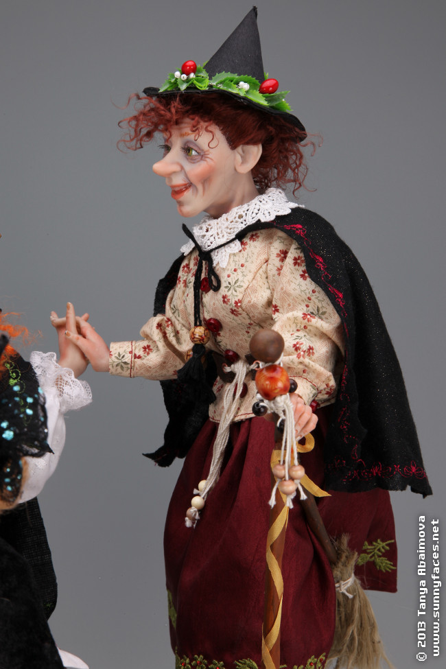 Dancing Witches - One-Of-A-Kind Doll by Tanya Abaimova. Characters Gallery 