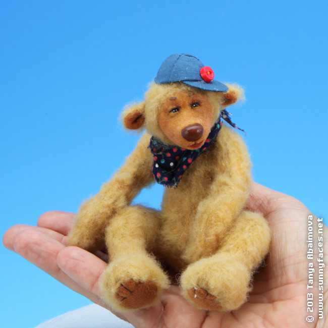 Joe - One-Of-A-Kind Doll by Tanya Abaimova. Soft Sculptures Gallery 