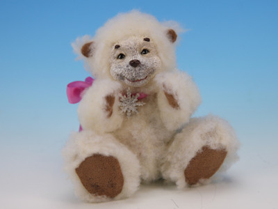 Snowflake - One-of-a-kind Art Doll by Tanya Abaimova