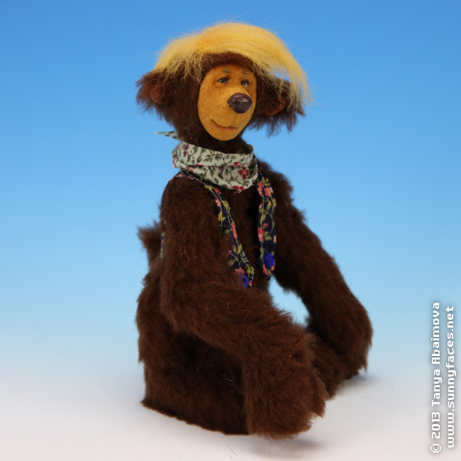 Duke - One-Of-A-Kind Doll by Tanya Abaimova. Soft Sculptures Gallery 