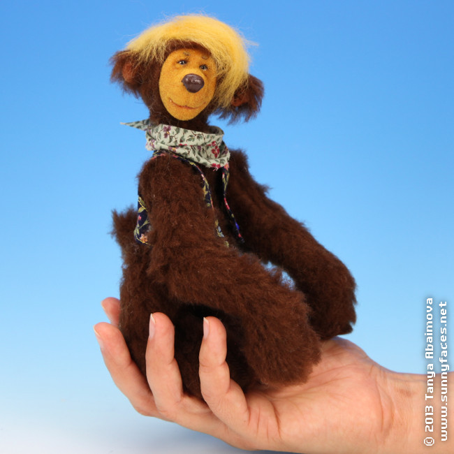 Duke - One-Of-A-Kind Doll by Tanya Abaimova. Soft Sculptures Gallery 