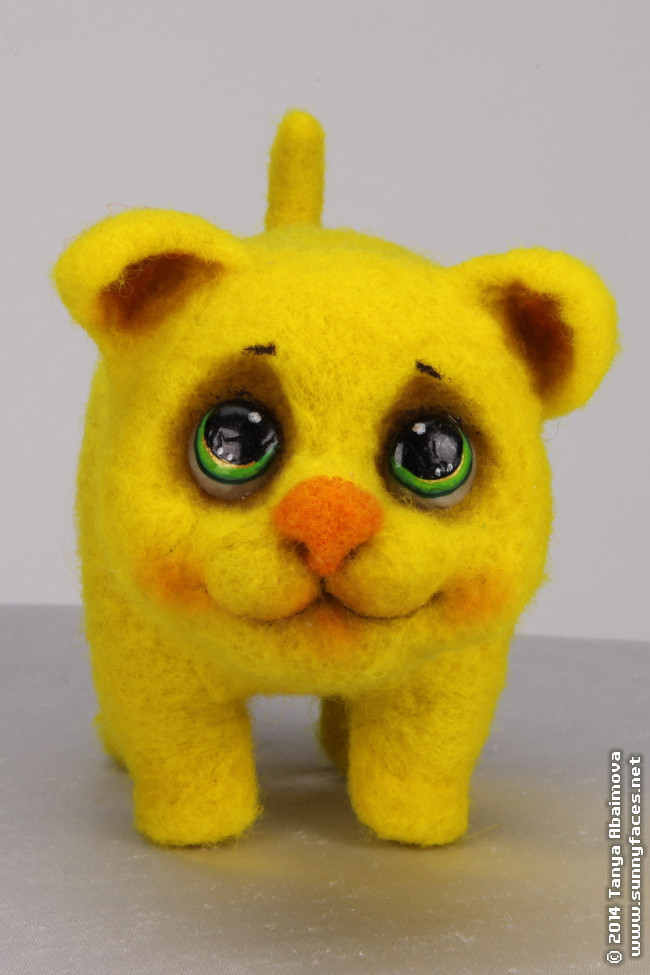 Sunshine - One-Of-A-Kind Doll by Tanya Abaimova. Soft Sculptures Gallery 