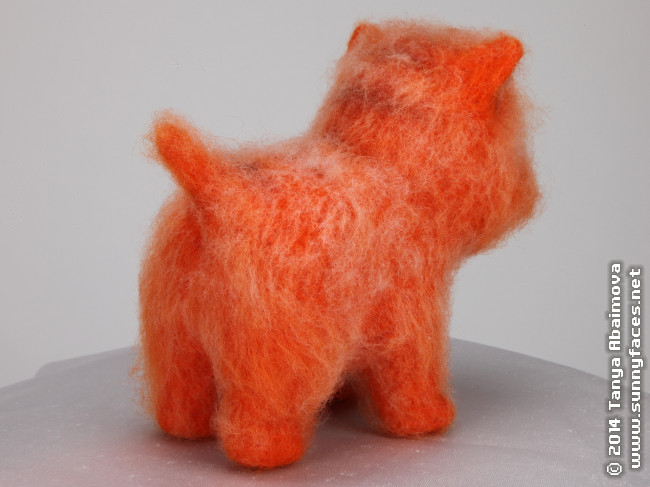 Fluffy - One-Of-A-Kind Doll by Tanya Abaimova. Soft Sculptures Gallery 