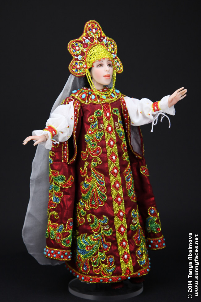 Lubava - One-Of-A-Kind Doll by Tanya Abaimova. Characters Gallery 