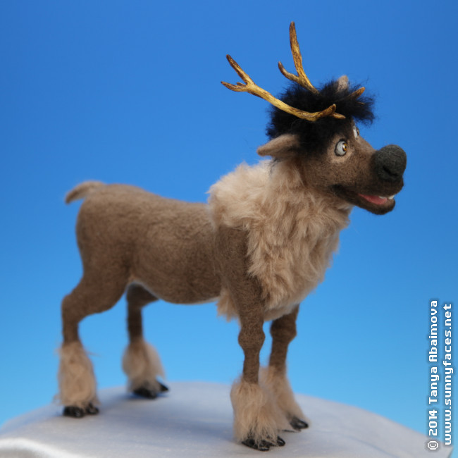 Sven - One-Of-A-Kind Doll by Tanya Abaimova. Soft Sculptures Gallery 