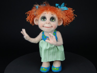 Anne - One-of-a-kind Art Doll by Tanya Abaimova