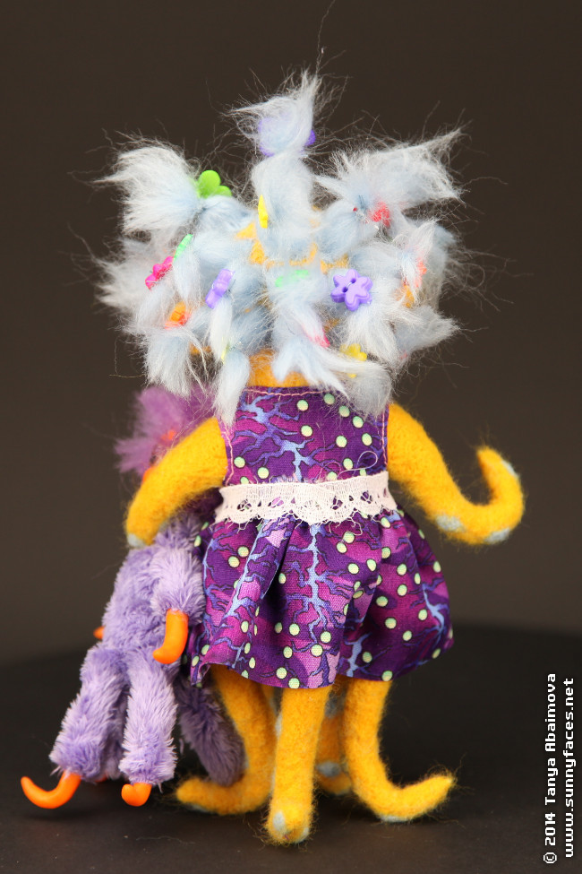 Lu-Lu - One-Of-A-Kind Doll by Tanya Abaimova. Soft Sculptures Gallery 