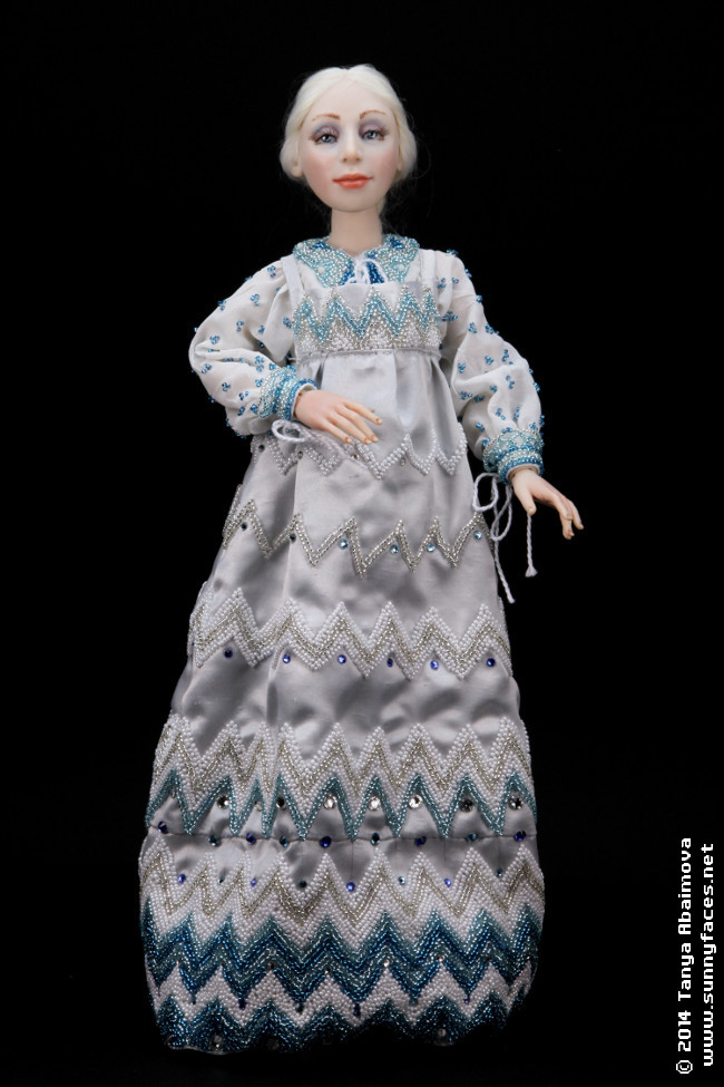 Snow Maden - One-Of-A-Kind Doll by Tanya Abaimova. Ball-Jointed Dolls Gallery 