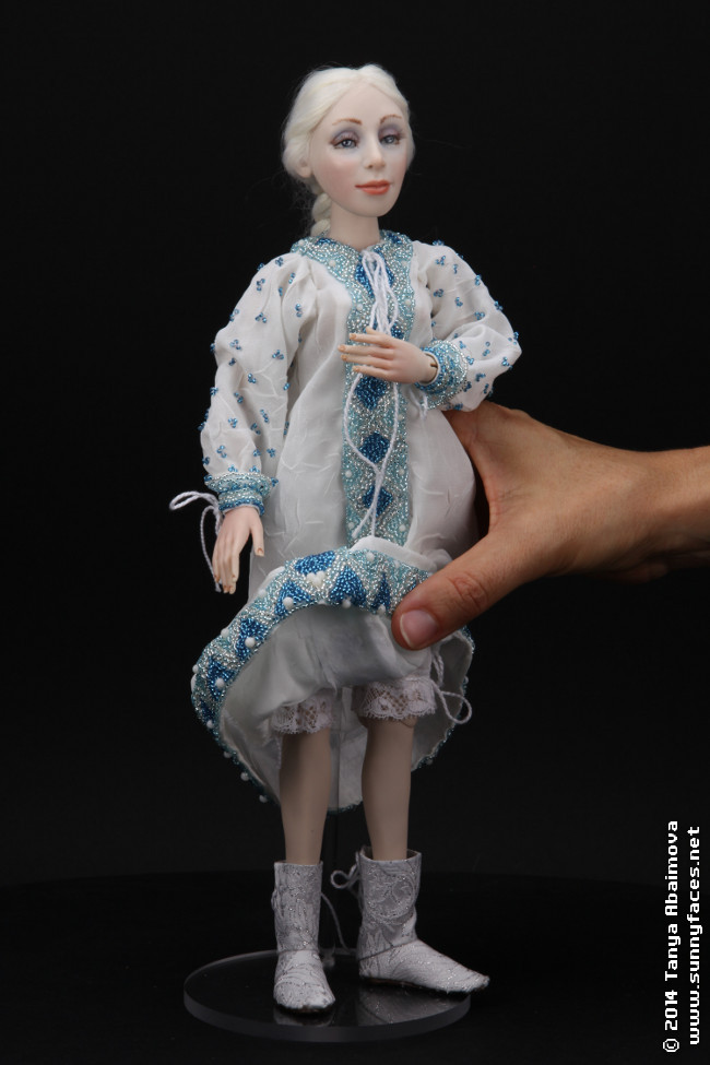 Snow Maden - One-Of-A-Kind Doll by Tanya Abaimova. Ball-Jointed Dolls Gallery 