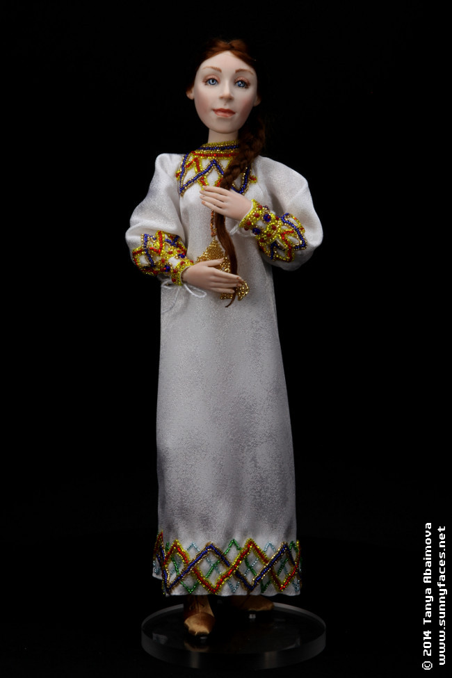 Svetlana - One-Of-A-Kind Doll by Tanya Abaimova. Characters Gallery 