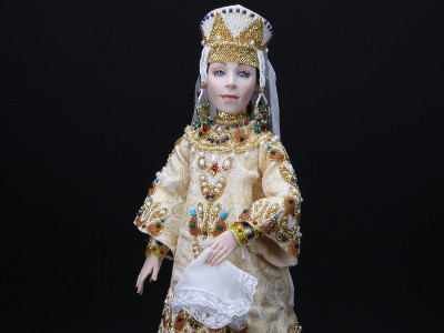 Svetlana - One-of-a-kind Art Doll by Tanya Abaimova