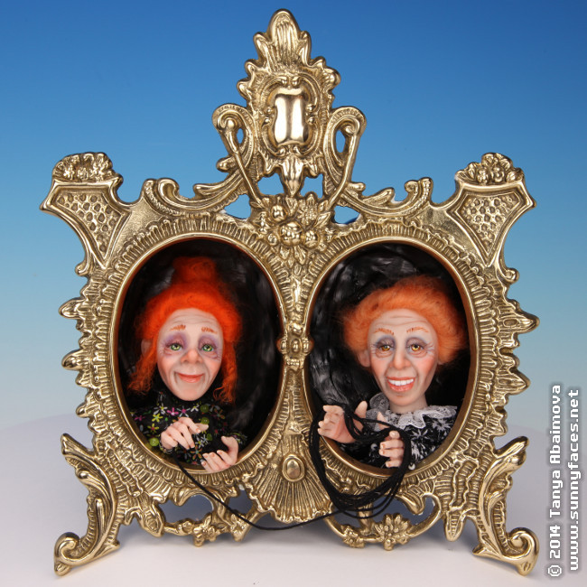 Witch Sisters - One-Of-A-Kind Doll by Tanya Abaimova. Characters Gallery 