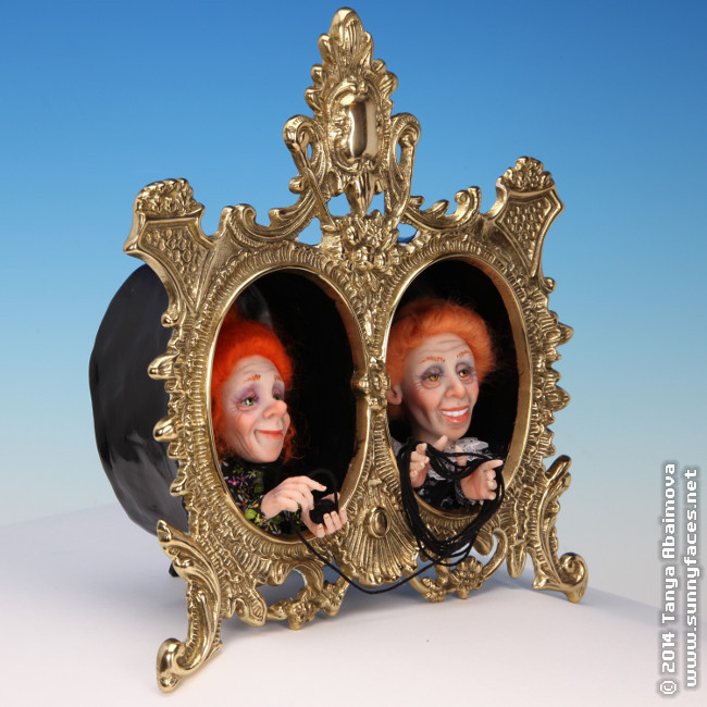 Witch Sisters - One-Of-A-Kind Doll by Tanya Abaimova. Characters Gallery 