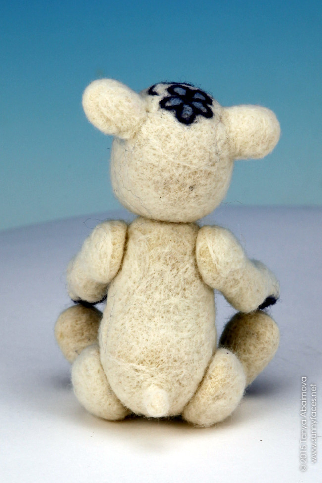 Smily - One-Of-A-Kind Doll by Tanya Abaimova. Soft Sculptures Gallery 